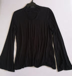 Blusa manga campana