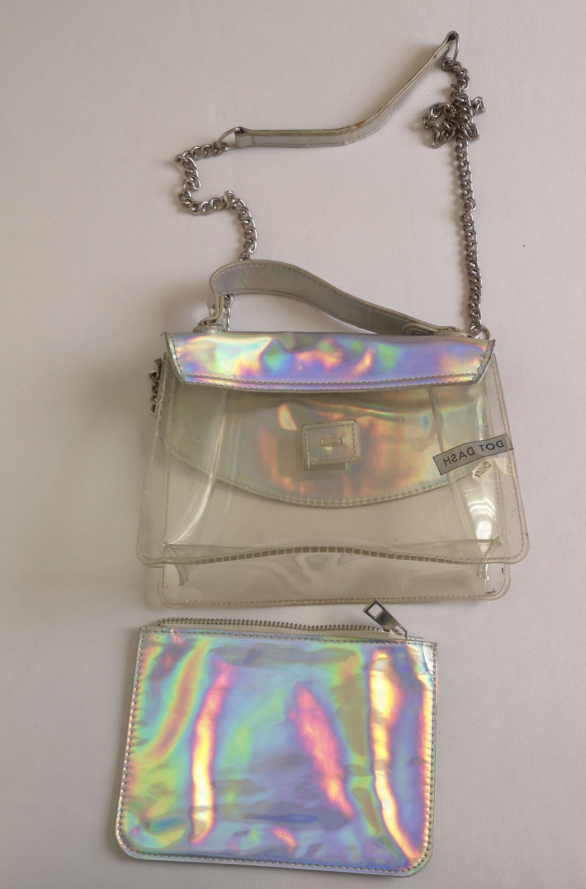 Cartera transparente