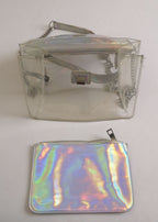 Cartera transparente