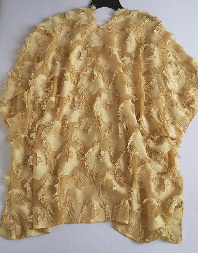 Blusa de tirantes con kimono