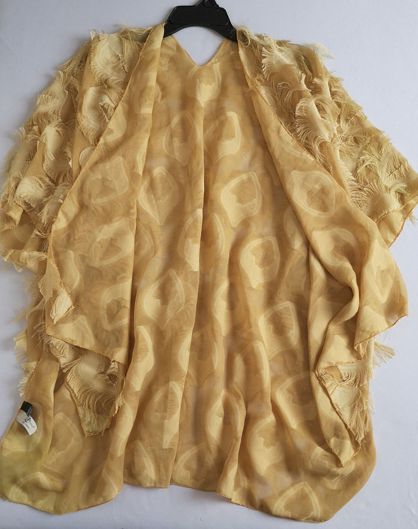 Blusa de tirantes con kimono