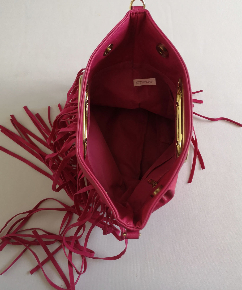 Cartera con flecos