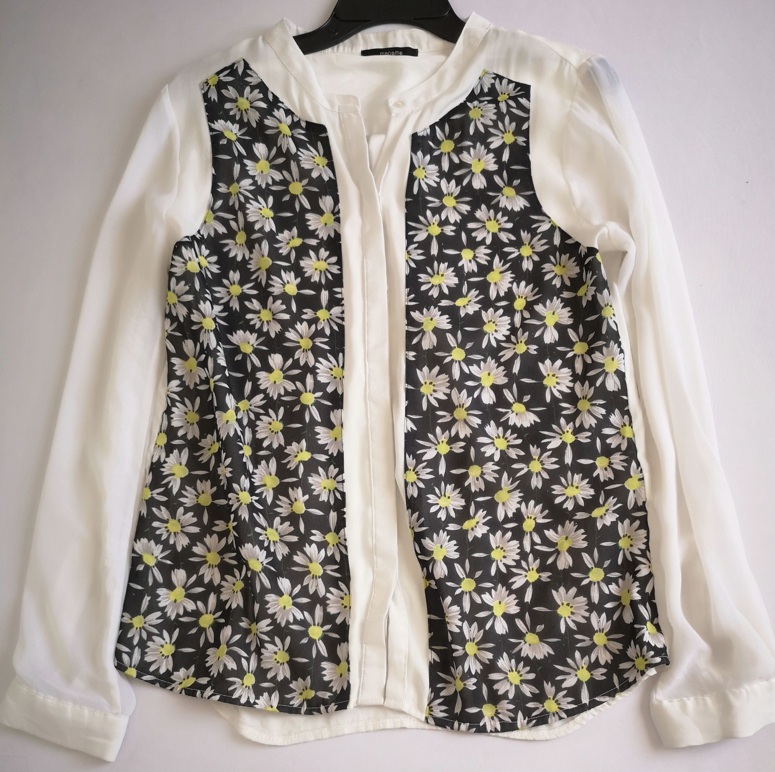Pantalón pixie con blusa de chifon 💙