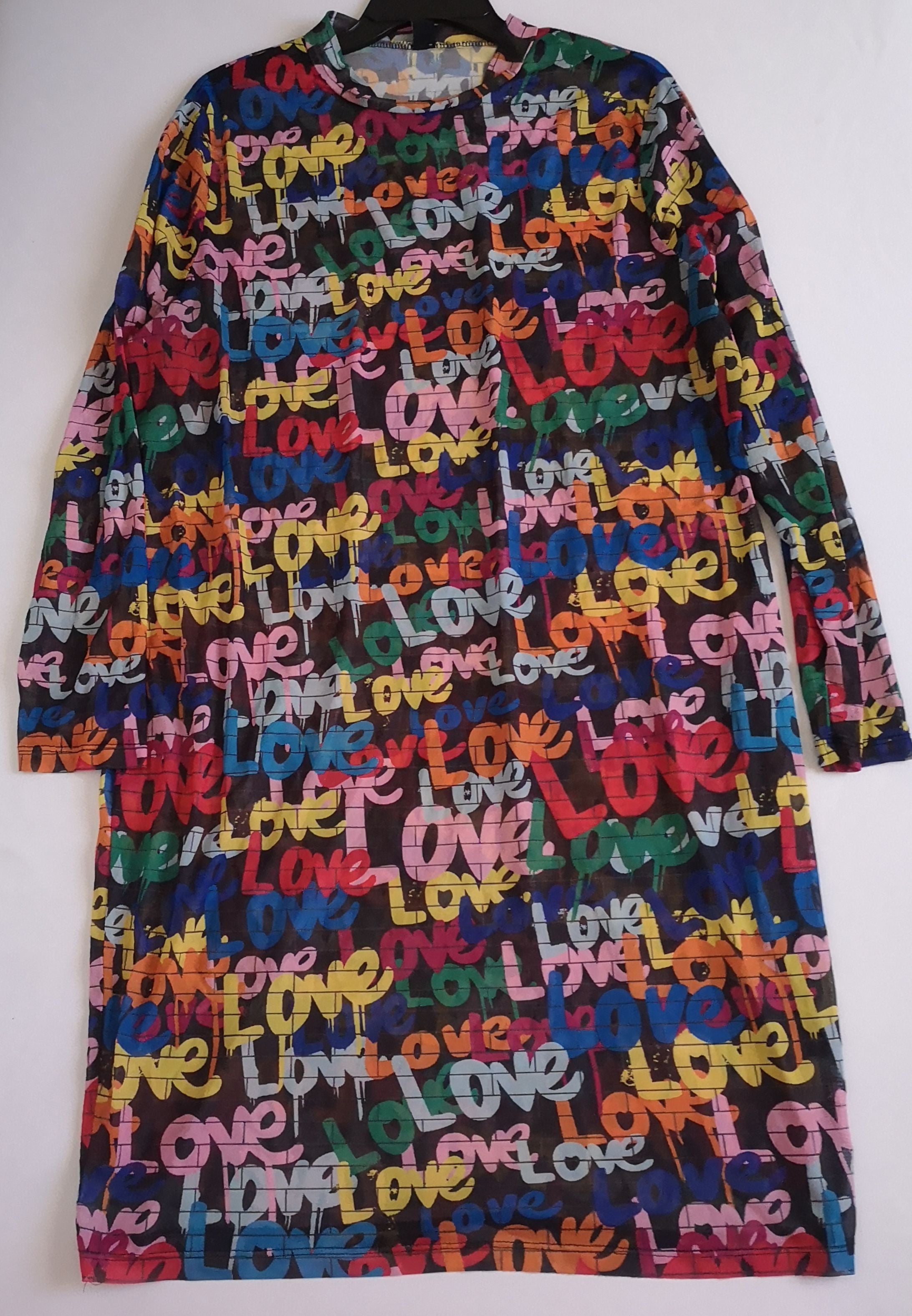 Maxi blusa de tul