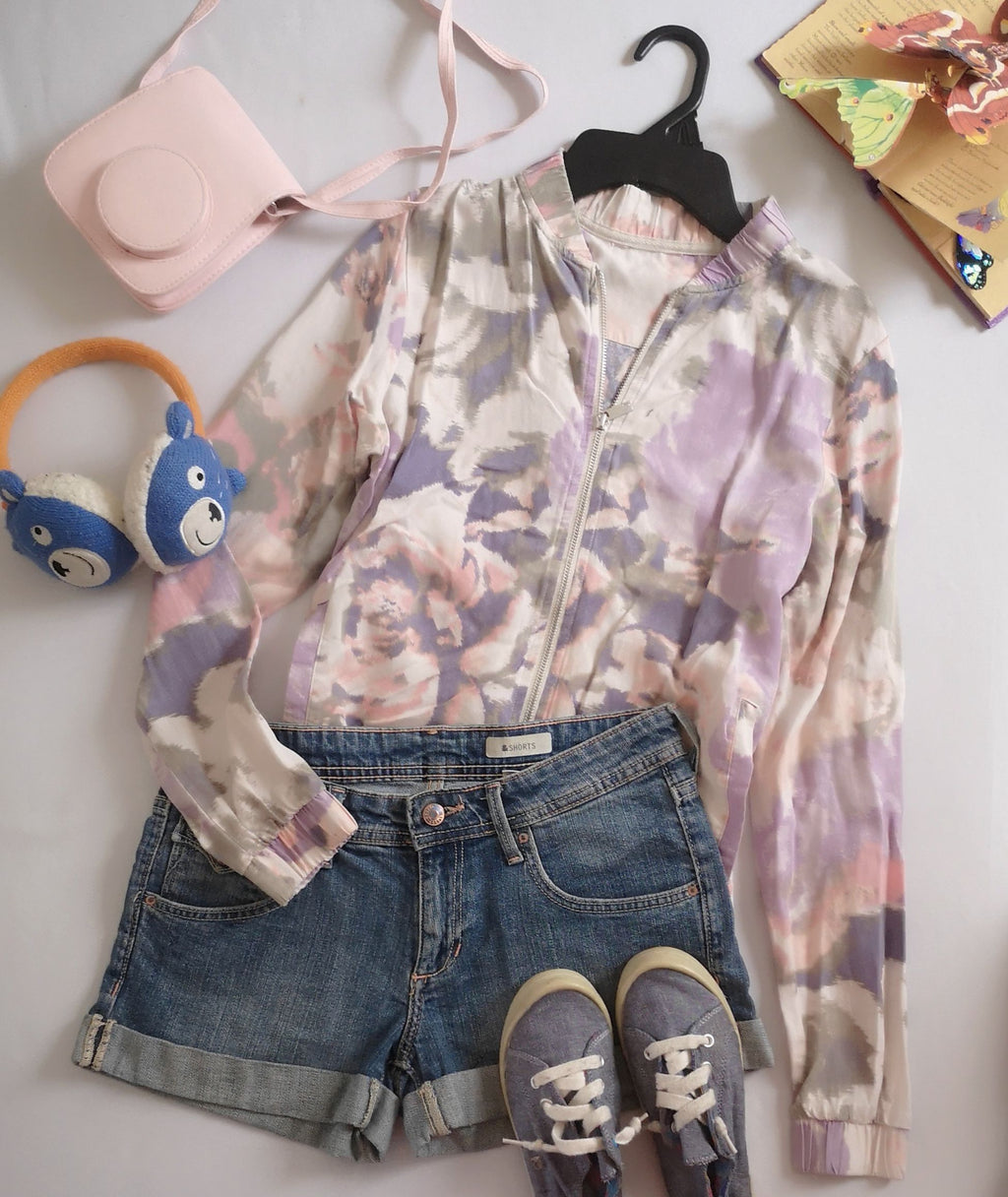 Bomber jacket y short