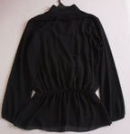 Blusa de chifón incluye collar