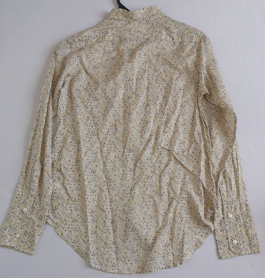 Vestido campana abajo con blusa de algodón
