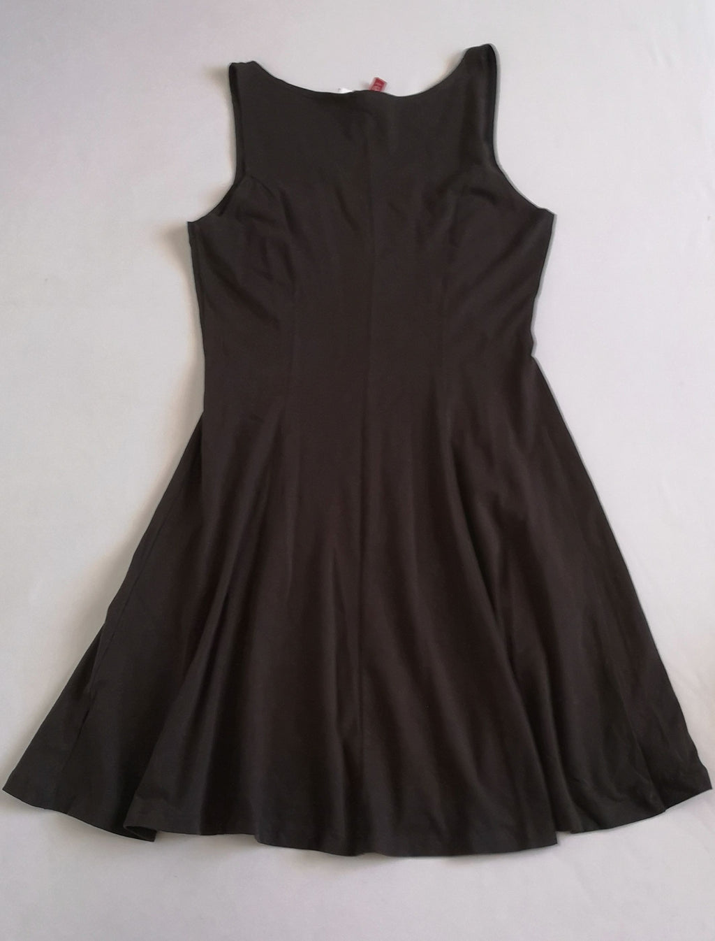 Vestido campana abajo con blusa de algodón