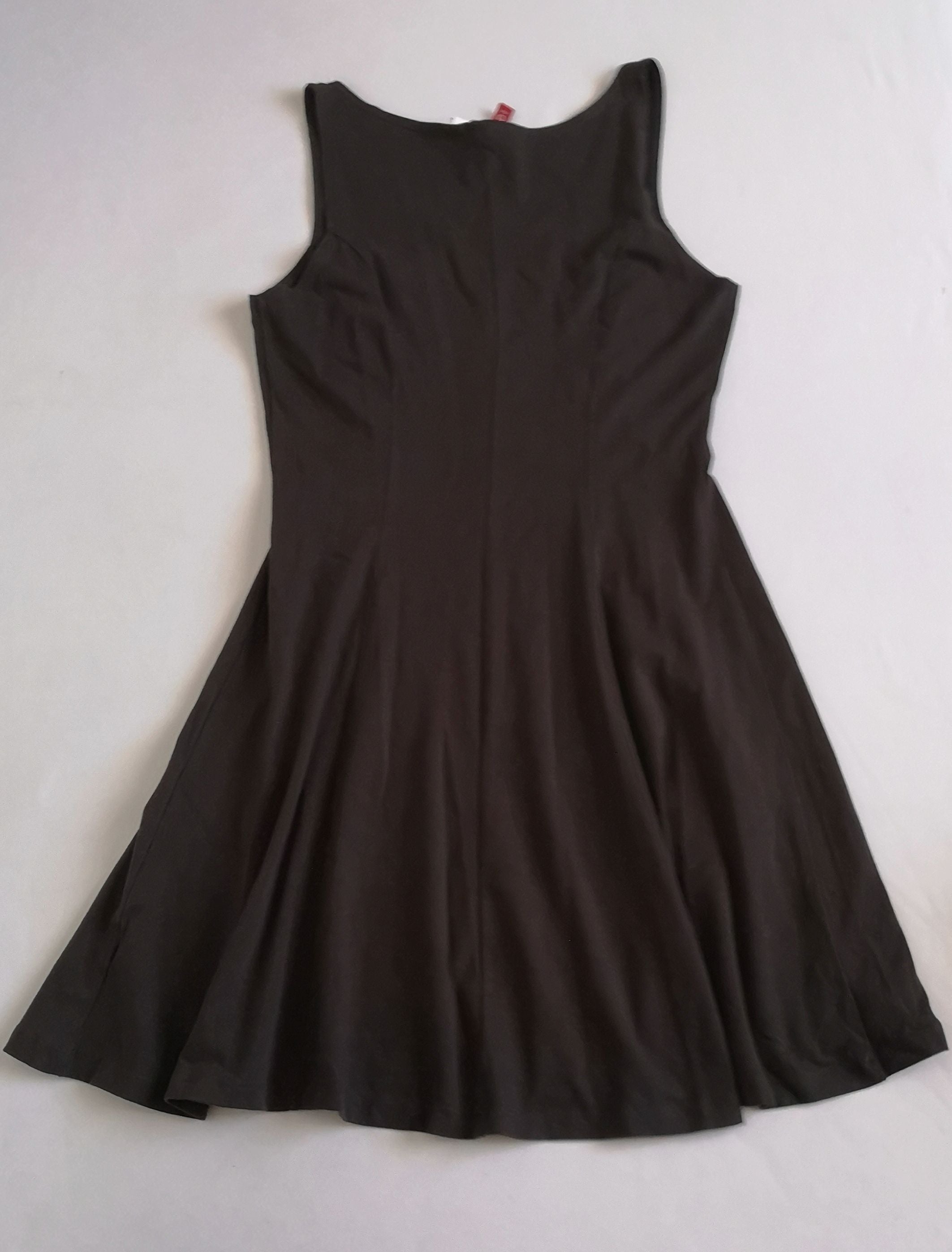 Vestido campana abajo con blusa de algodón