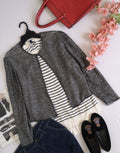 Chaqueta bordada de seda