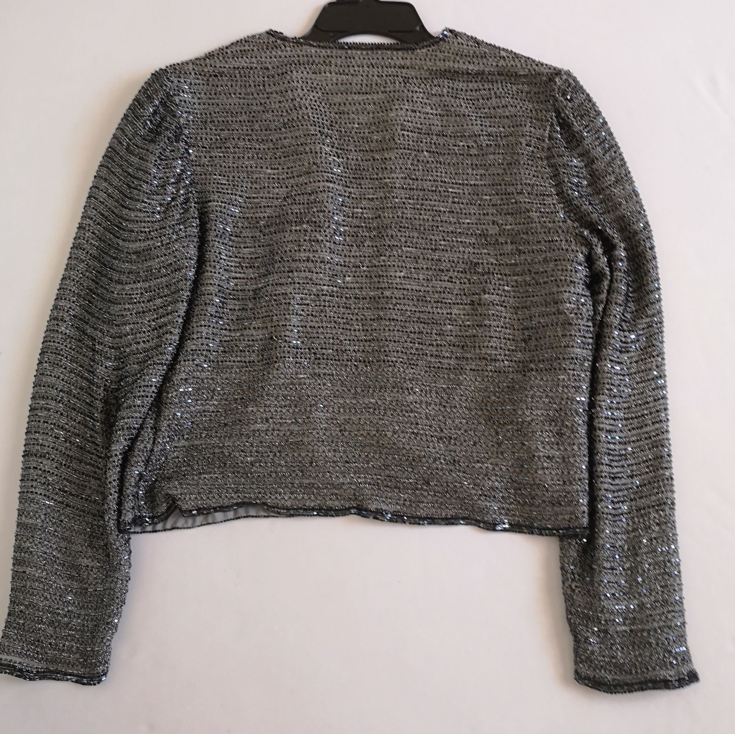 Chaqueta bordada de seda