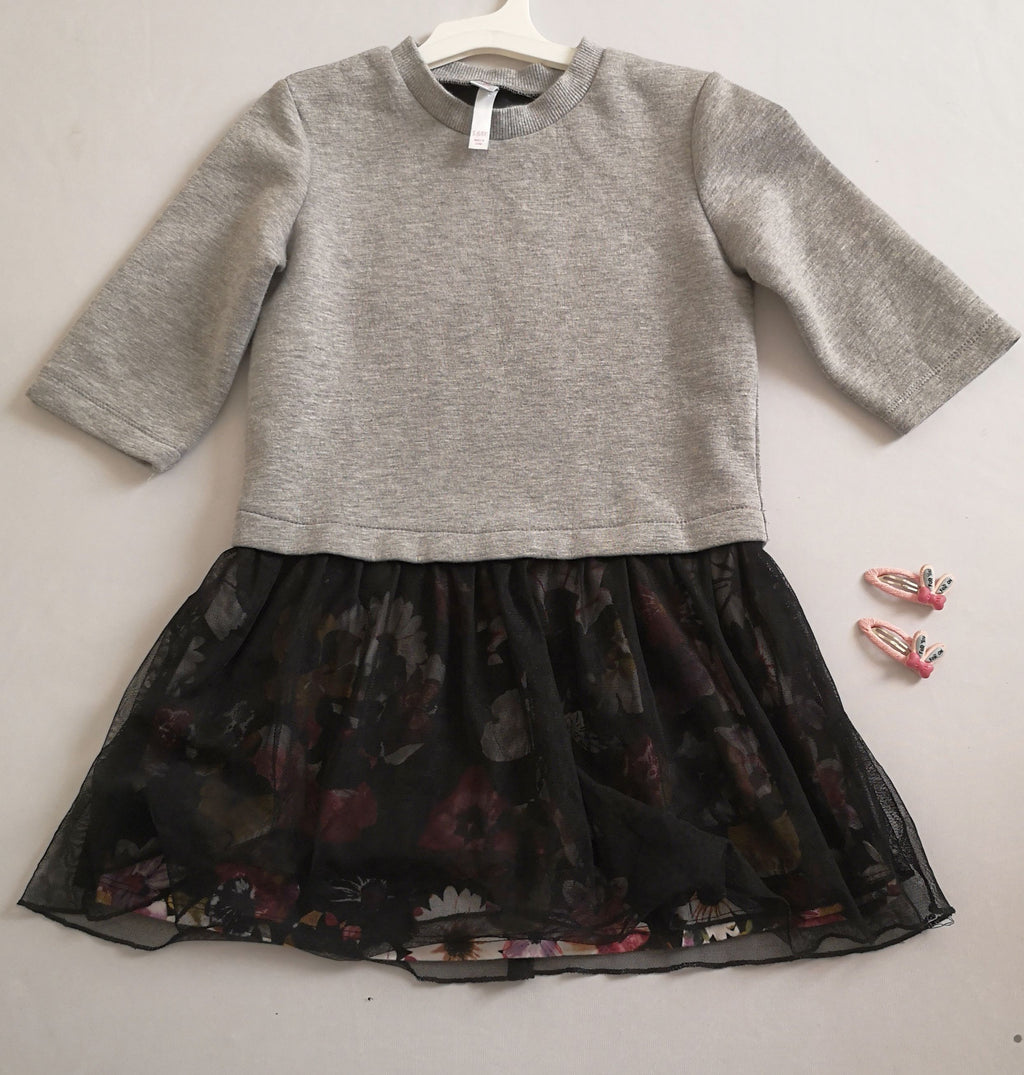 Vestido con tul incluye ganchitos