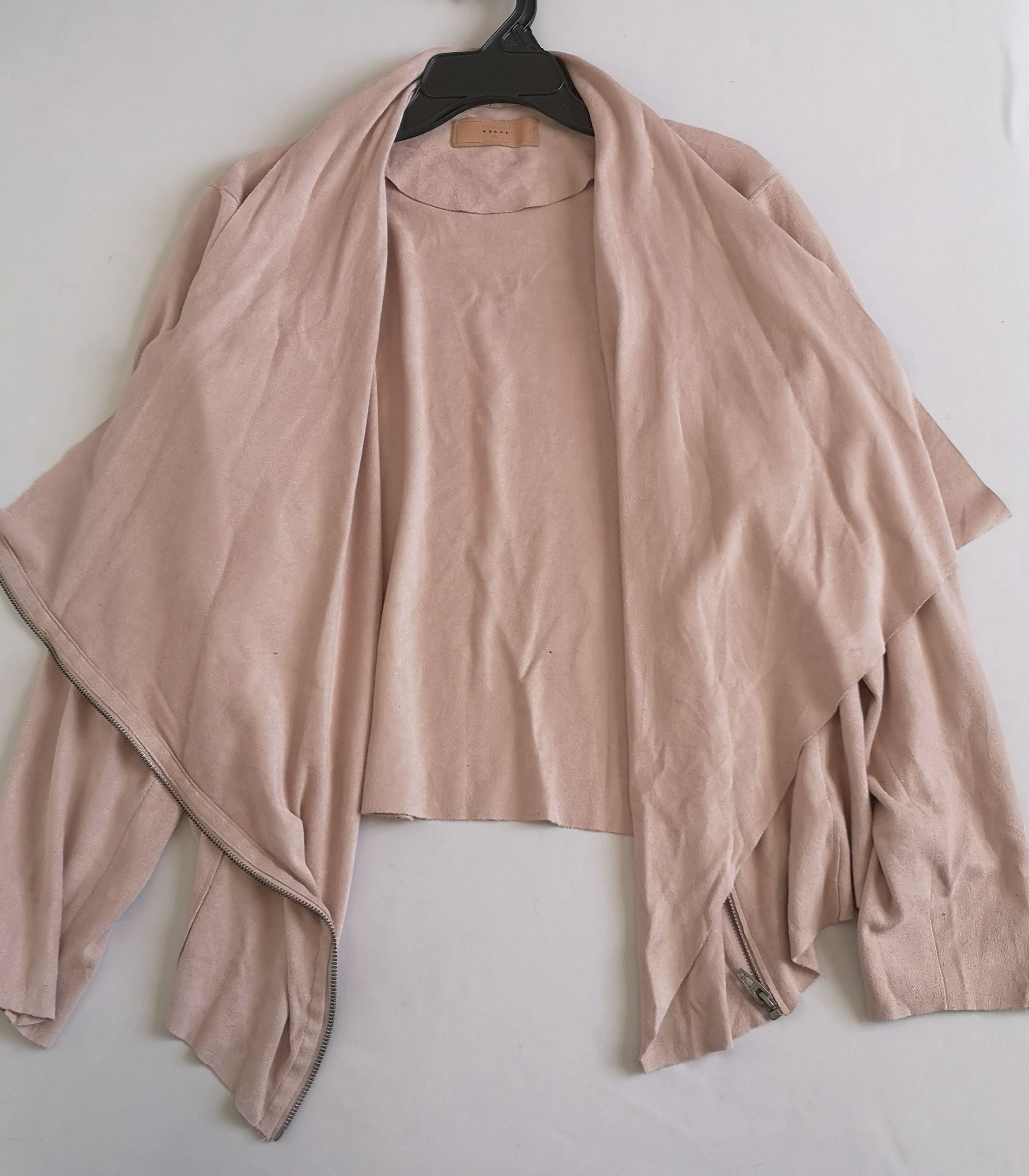 Chaqueta traslapada con zipper ❤️