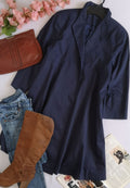 Gabardina tipo impermeable