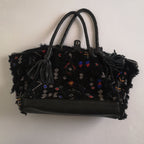 Cartera bordada grande