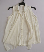 Blusa de chifón y pantalón corte recto