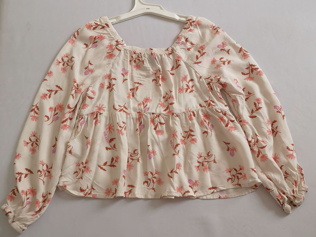 Blusa manga larga y licra tela suave