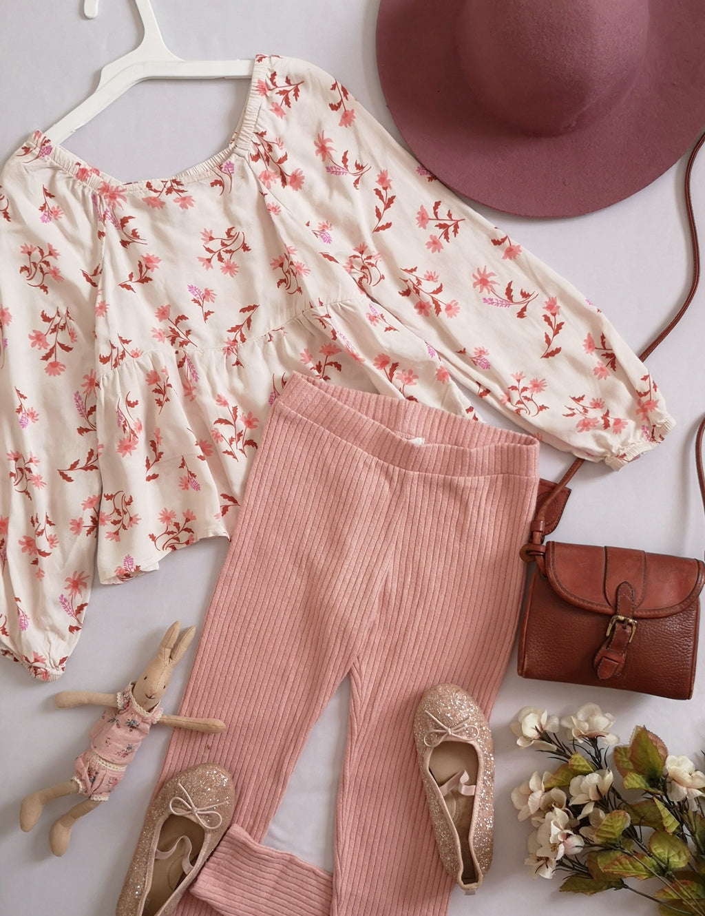 Blusa manga larga y licra tela suave