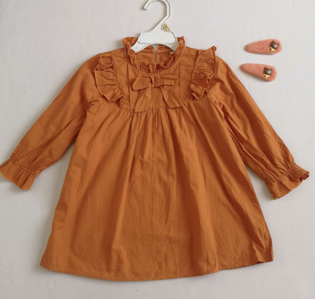 Vestido de algodón incluye ganchitos