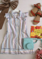 Vestido con botones