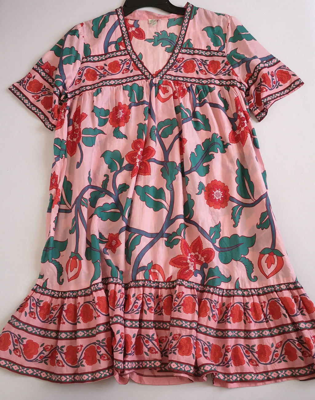 Vestido holgado de algodón