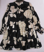 Vestido bordado incluye cincho
