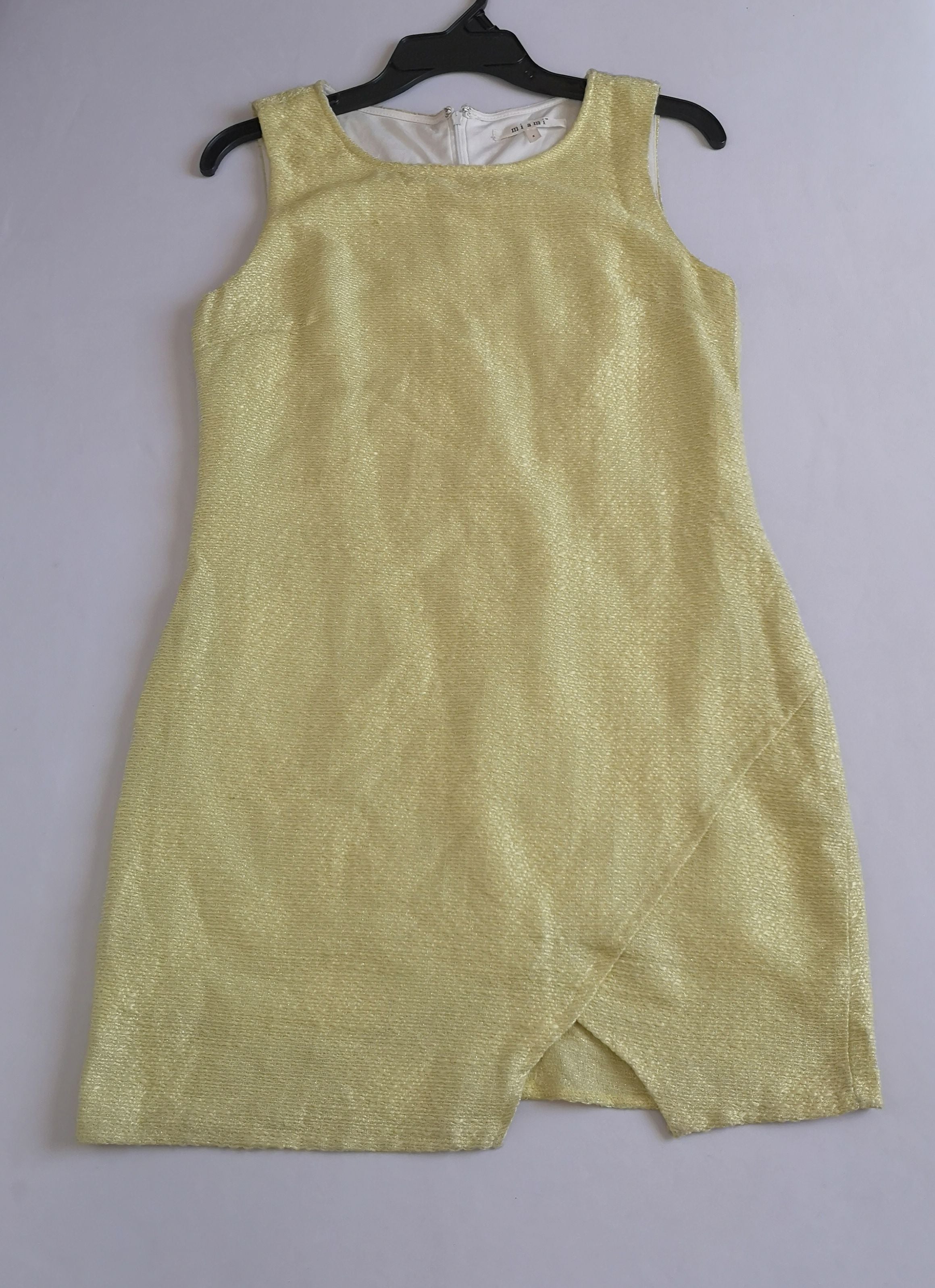 Vestido tipo tweed