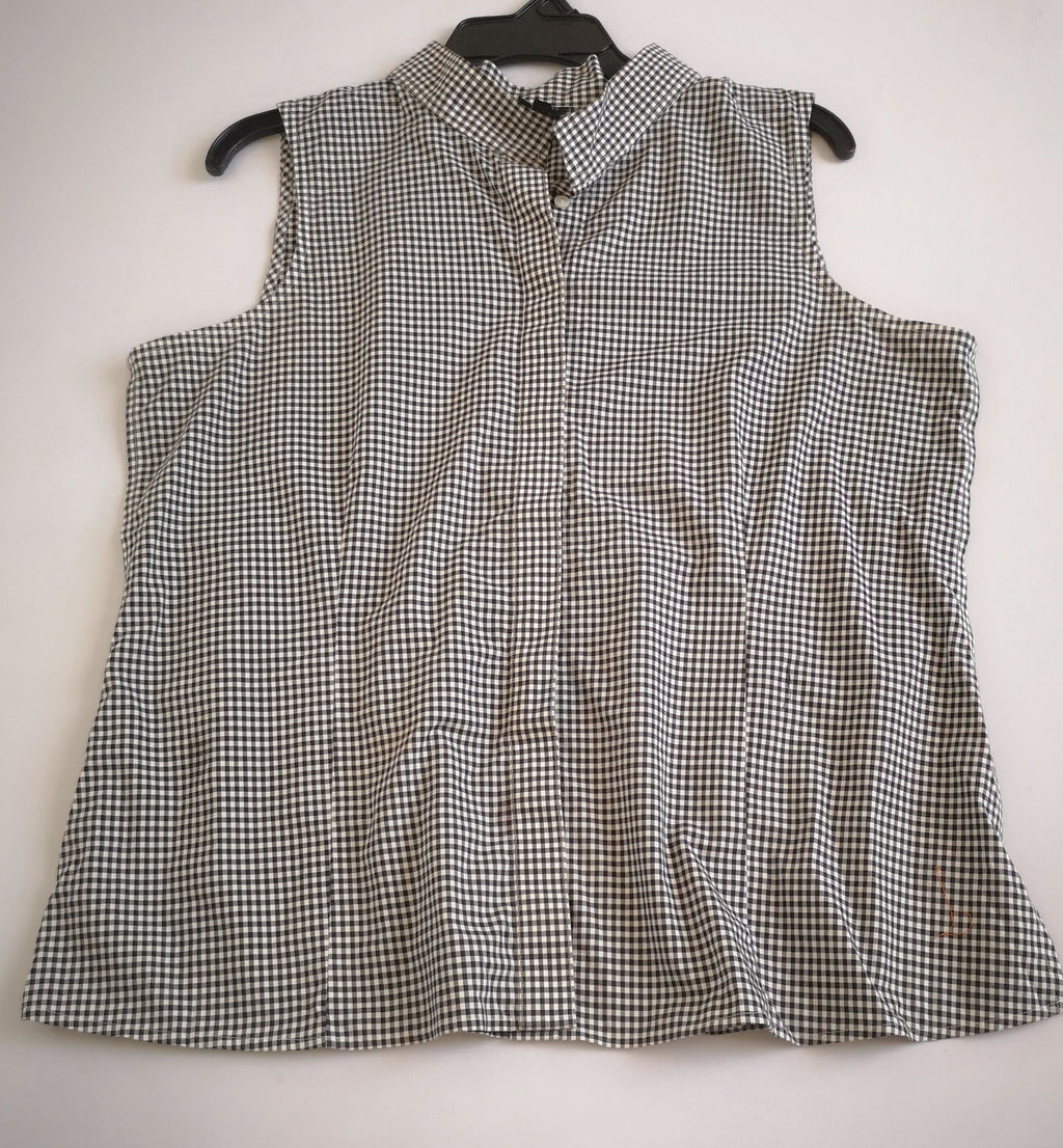 Blusa cuello chino con palazzo ❤️