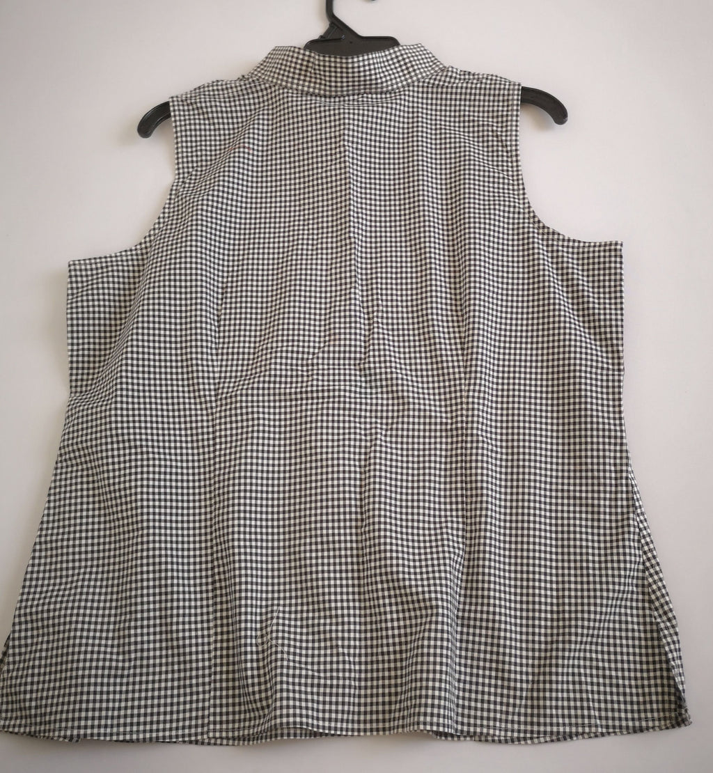 Blusa cuello chino con palazzo ❤️