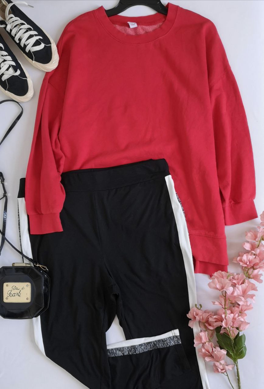 Sudadero con pantalón licra