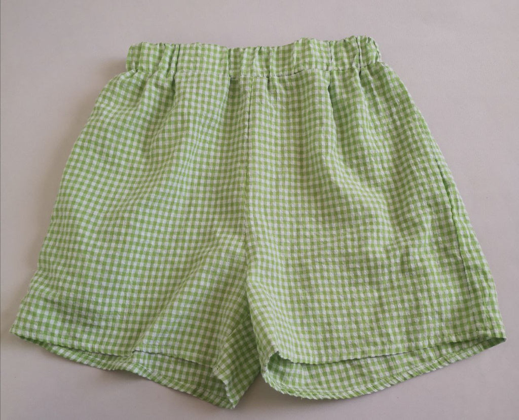 Blusa de lino con short
