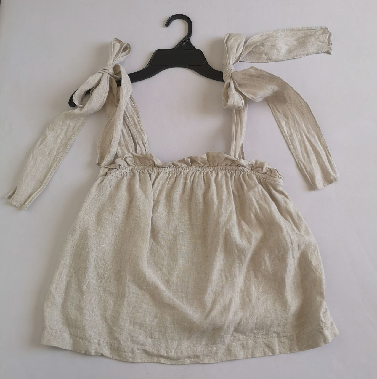 Blusa de lino con short
