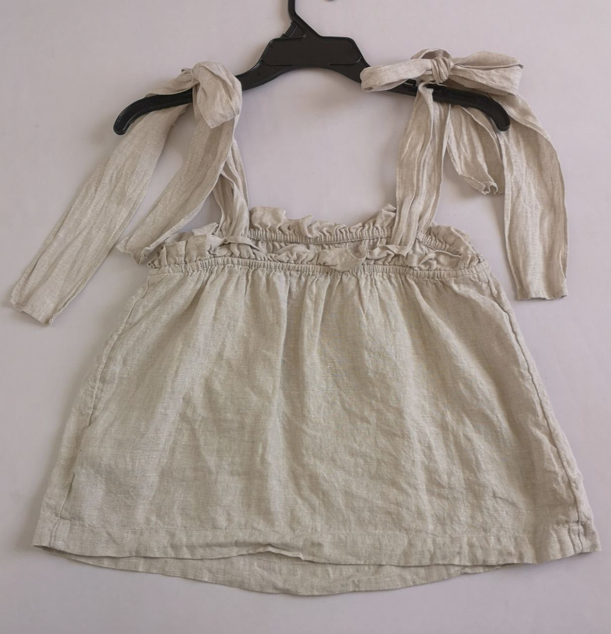 Blusa de lino con short