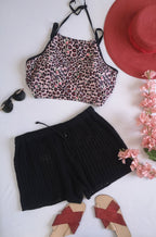 Short tipo crochet con top