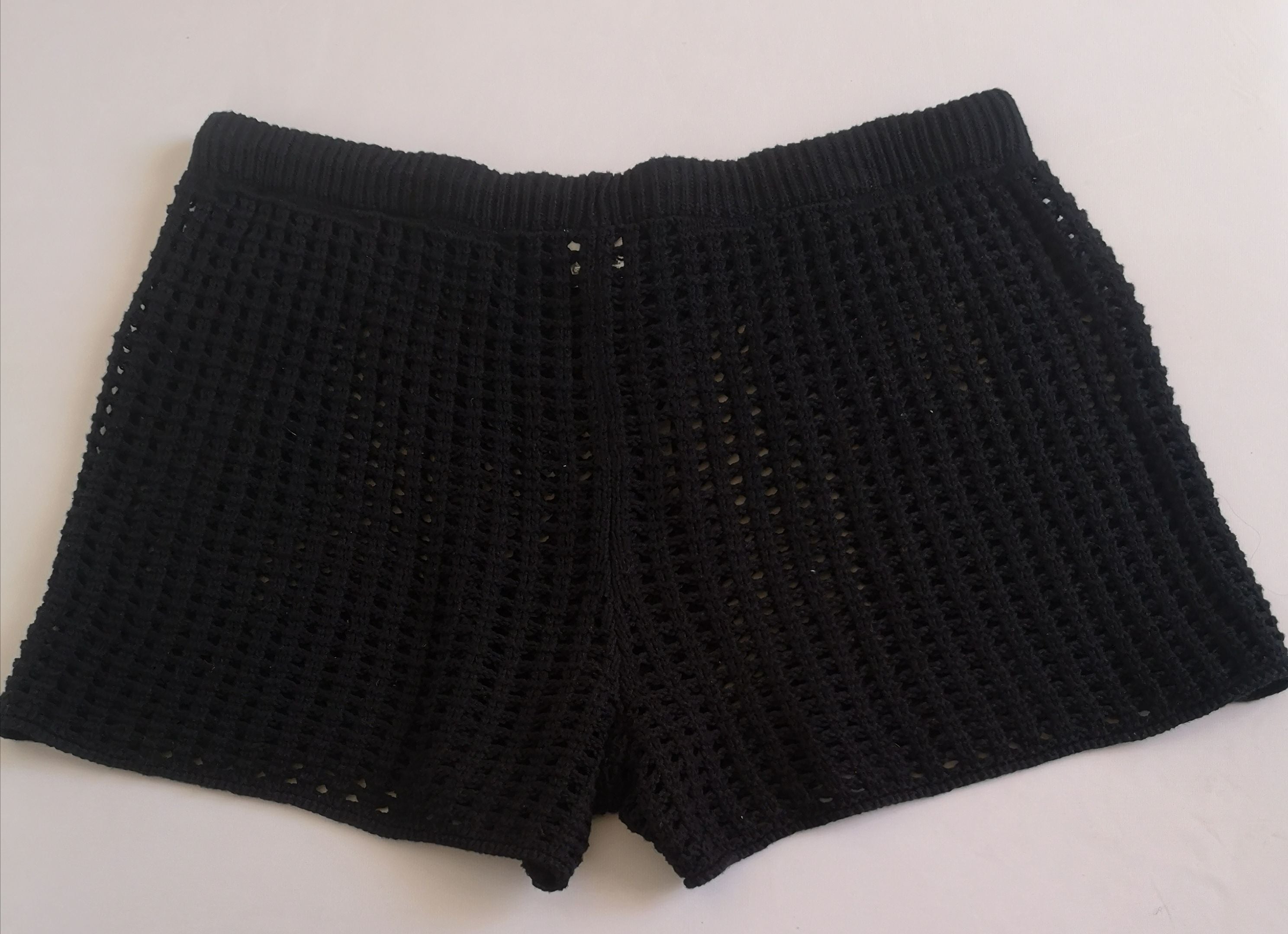 Short tipo crochet con top