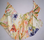 Traje de baño strapless con pareo