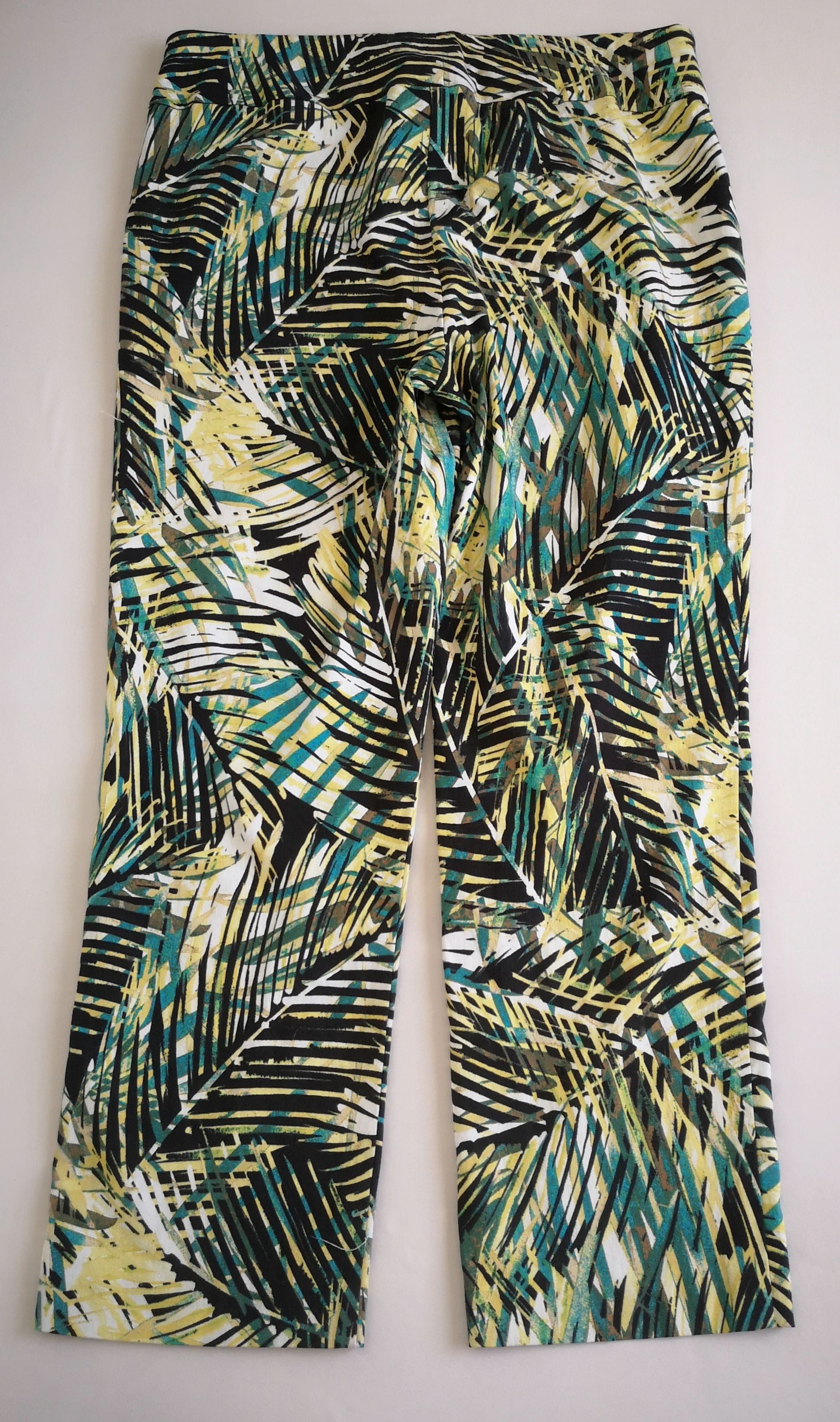 Pantalón ancho de abajo con blusa acanalada ⚓