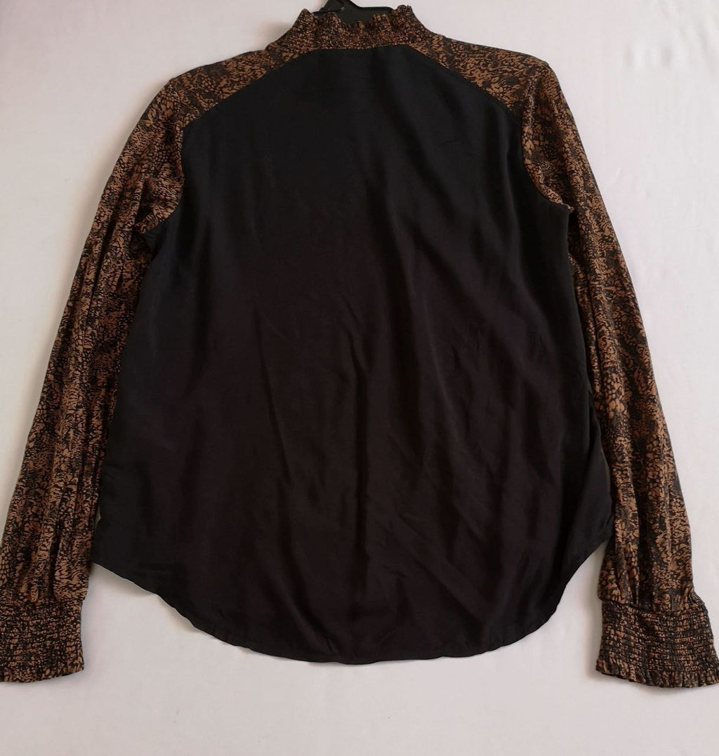 Pantalón bombacho con blusa tela suave