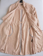 Chaqueta asimétrica con bolsas