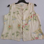 Blusa con botones y short