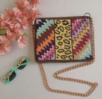 Cartera estilo cuadrado