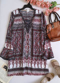 Vestido con cintas adelante