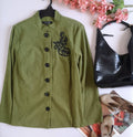 Chaqueta cuello chino