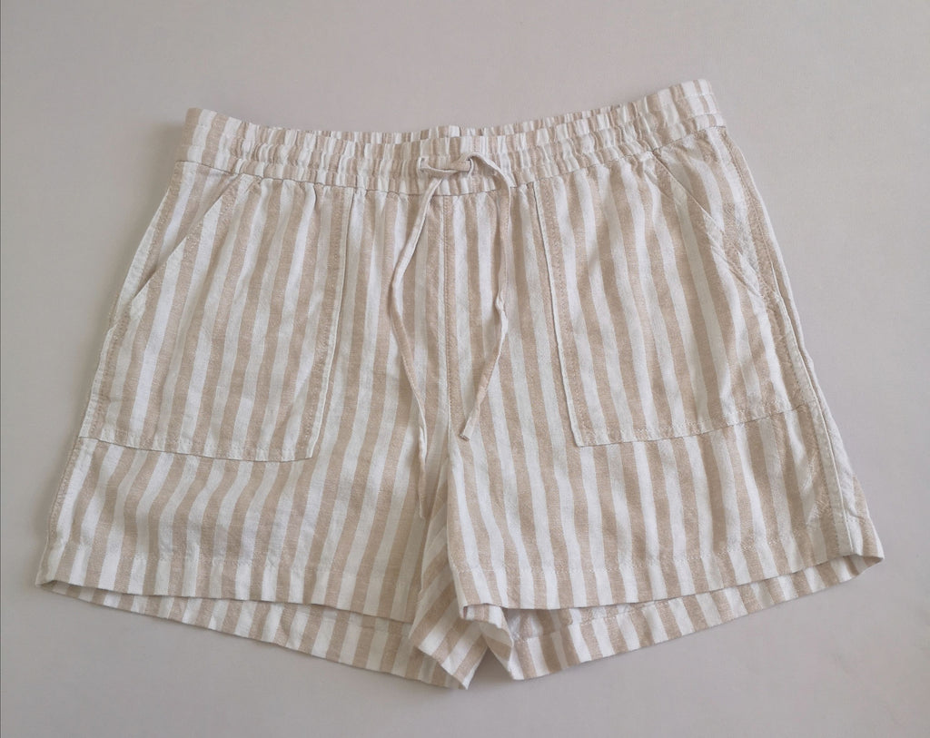Short de lino con playera corta ⚓