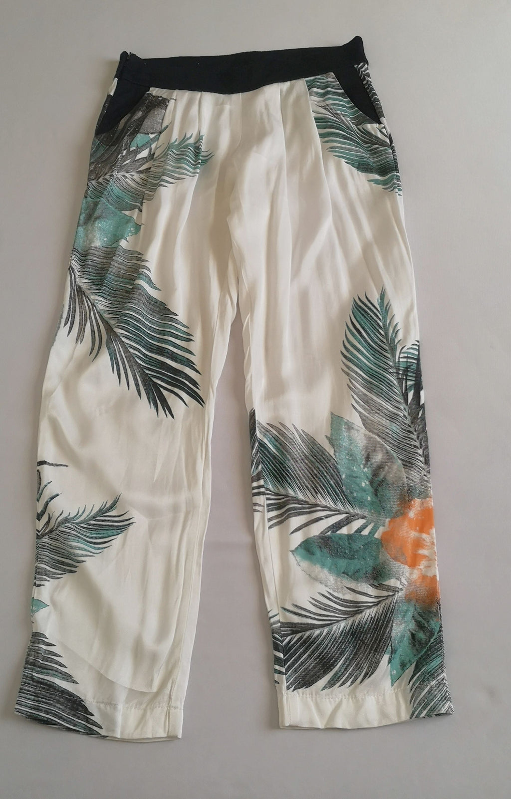 Blusa de terciopelo con pantalón tipo seda