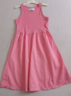 Vestido de algodón incluye cincho