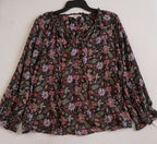 Blusa manga 3/4 con jeans sin bolsas