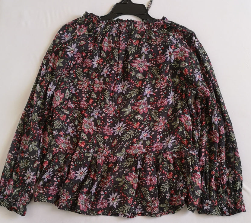 Blusa manga larga con falda globo ⚓