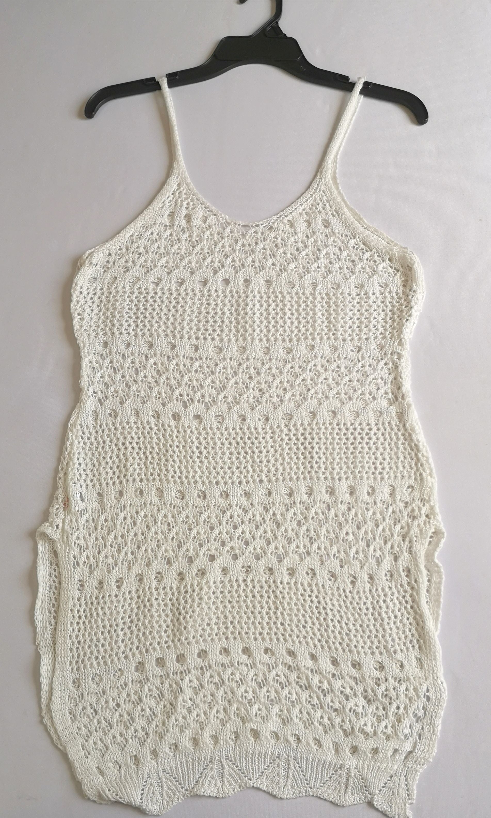 Blusa tejida larga con short