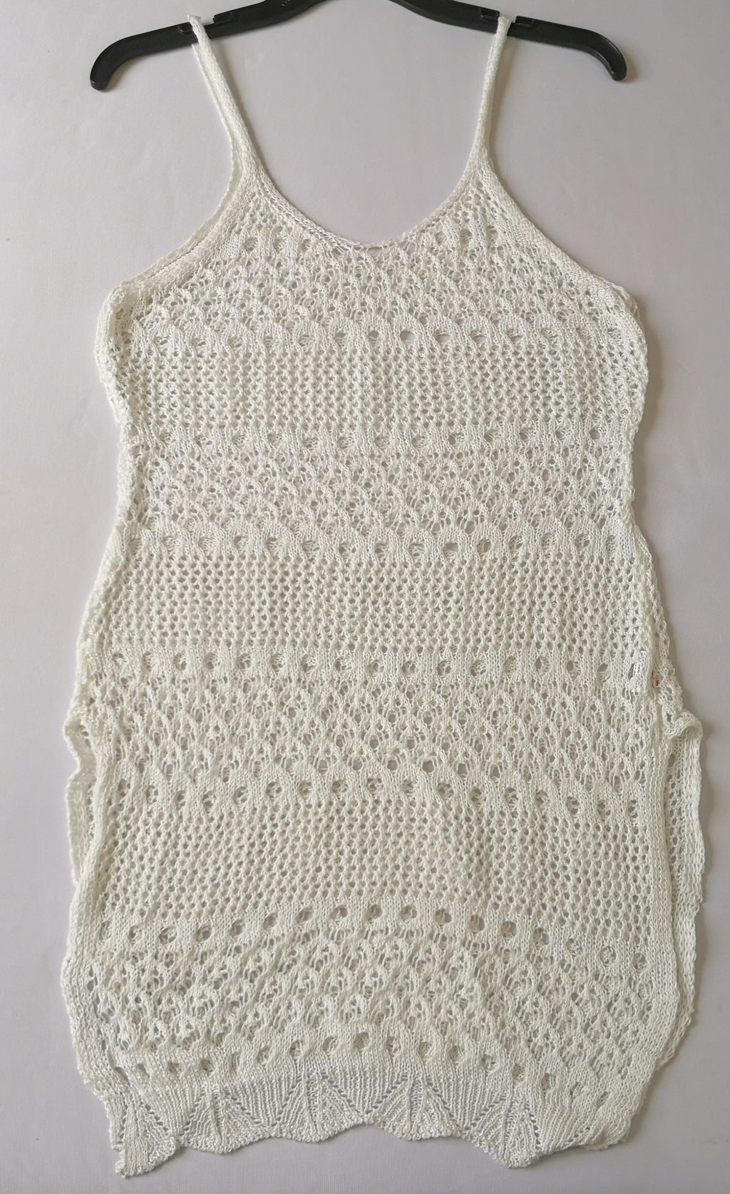 Blusa tejida larga con short